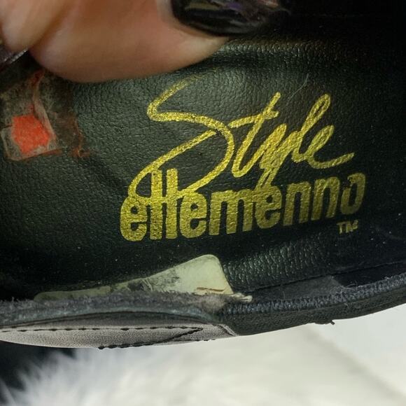 267. Ellemenno Style Autry Western Bootie Black 5.5 - Picture 4 of 10